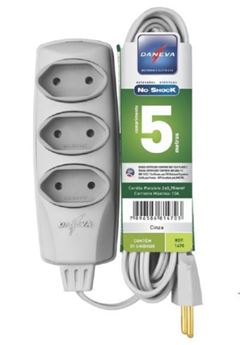 EXTENSAO 5M 3 X 2P 10A