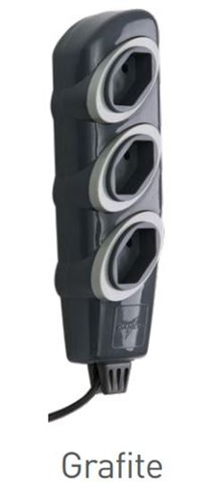 EXTENSAO 3M 3 X 2P 10A