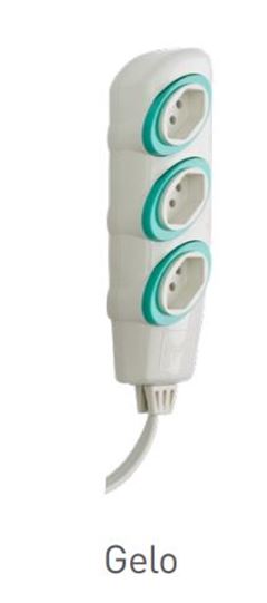 EXTENSAO 3M 3 X 2P+T 10A 