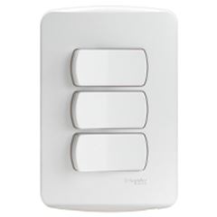 MILUZ CONJ INT 2 S + INT 1 PAR BRANCO