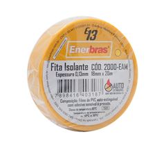 FITA ISOLANTE 20M AMARELO