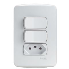 MILUZ CONJ INT 2 S + 1 TOM 10A BRANCO