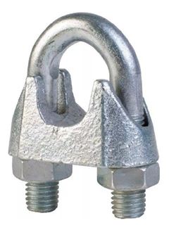 CLIP P/ CABO DE AÇO 1/8