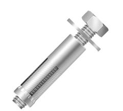 CHUMBADOR PARABOLT C/PARAF. 1/4X3