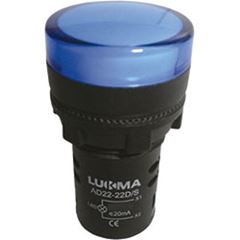 SINALIZADOR 22MM PLASTICO 12V AC/DC AZ