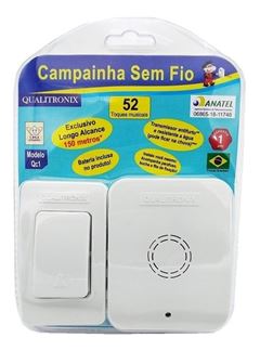 CAMPAINHA SEM FIO 150M BIVOLT