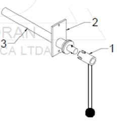 COMANDO ROTATIVO ROT-BASK SEM KIRK
