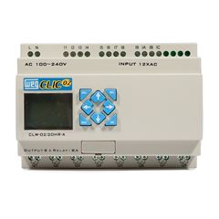 CONTROLADOR LOGICO 12E/8SR 220VAC