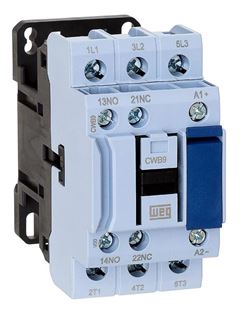 CONTATOR TRIPOLAR 25A 1NA+1NF 24VDC