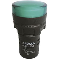 SINALIZADOR 22MM PLASTICO 24VDC VD