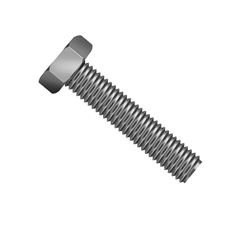 PARAFUSO INOX SEXTAVADO 3/8X2