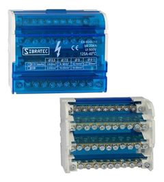 BLOCO DE DISTRI. 4 BARRA 125A 11FUROS