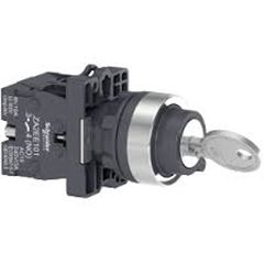 COMUTADOR 22MM 3P FIXO 2NA CHAVE