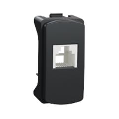 MILUZ MOD RJ11 TELEFONE 2 FIOS GRAFITE