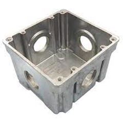 CAIXA DE PISO 4X4 3/4 METALICA