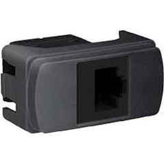 MILUZ MOD RJ45 INTERNET 8 FIOS GRAFITE