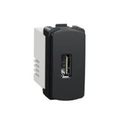MILUZ MOD TOM USB 220V 1A GRAFITE