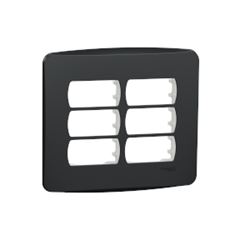 MILUZ CONJ PLACA 4X4 6 POSTOS + SUP GRA