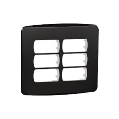 MILUZ CONJ PLACA 4X4 6 POSTOS + SUP PT