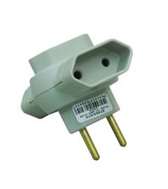 ADAPTADOR TE 3 TOMADAS 2P 10A BENJAMIM