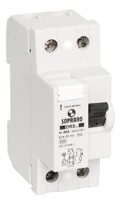 DISJUNTOR DR 2P 30MA 63A 3KA