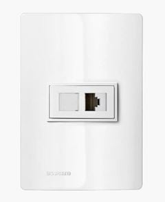 CONJ RJ45 CAT5E 8 FIOS BRANCO